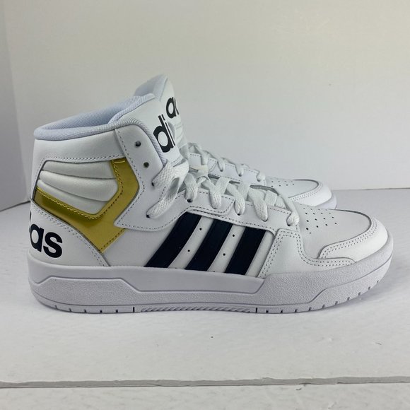 [FY4284] Adidas Entrap Mid Cloud White/Core Black - Picture 1 of 11